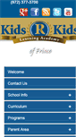 Mobile Screenshot of kidsrkidsfrisco.com